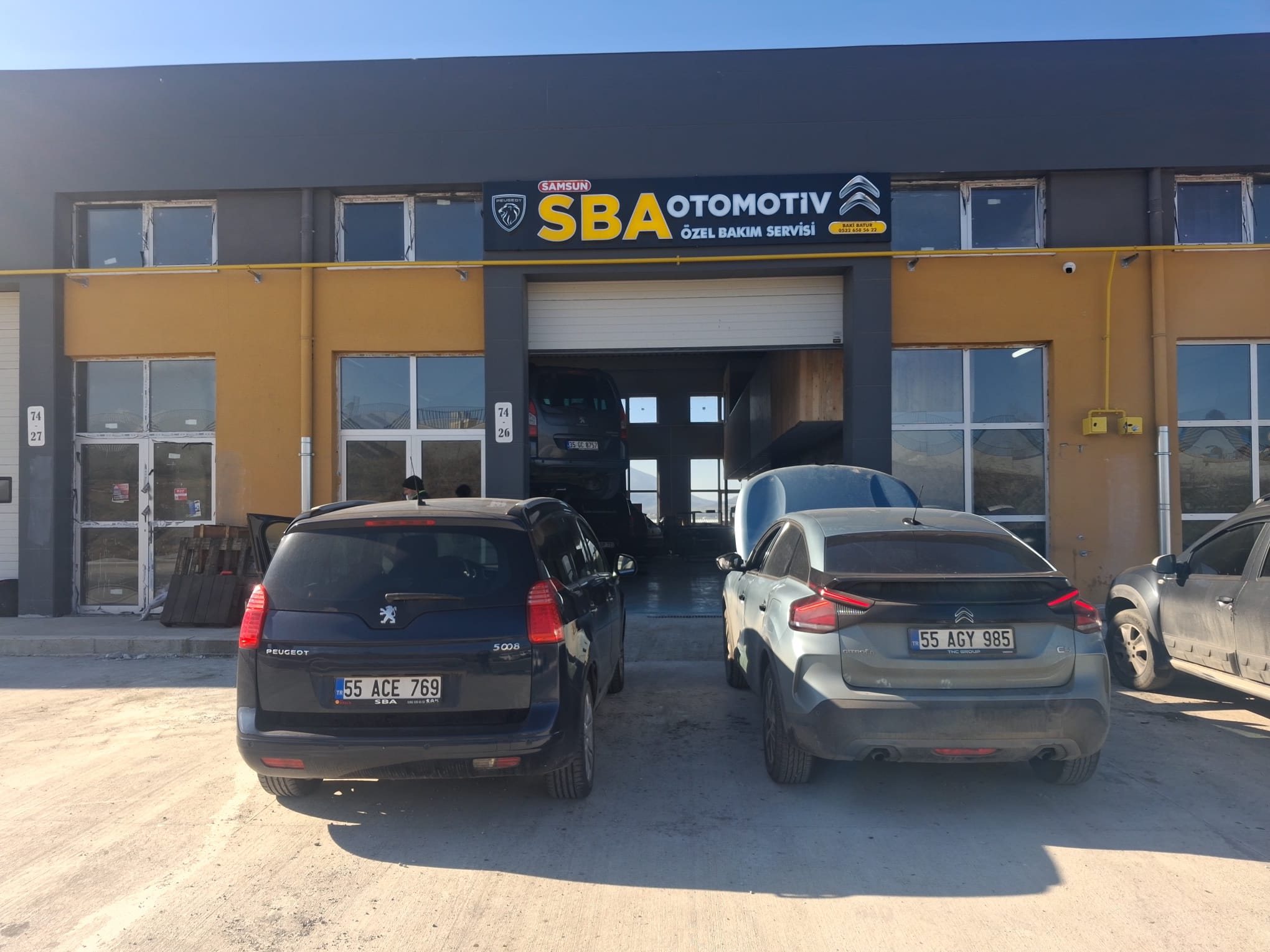 SBA Otomotiv servis fotografi